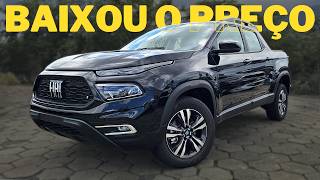 Fiat Toro Freedom 2024 versão flex custo benefício BAIXOU O PREÇO Será o efeito Titano [upl. by Huckaby797]