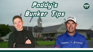 In the bunker with PADRAIG HARRINGTON [upl. by Ybor]