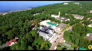 Hotel Cristal Spa in Dzwirzyno Kolberger Deep in Polen  ein TravelnettoDrohnenVideo [upl. by Arnuad]