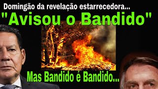 FLAGRANTE O MAIOR BANDIDO DOS INCÊNDIOS STF PRAZO FINAL CONTRA BOLSONARO GONET OLHA A FILA [upl. by Zurheide]