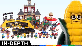 Thats odd Many things but not much stuff LEGO City Main Square review 60271 [upl. by Drawyeh]