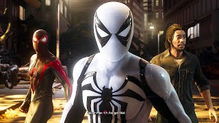 AntiVenom Transformation Scene  Marvels SpiderMan 2 PS5 [upl. by Yenitsed]