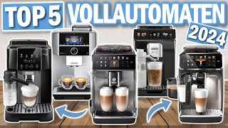 Top 5 KAFFEEVOLLAUTOMATEN 2024  Die Besten Kaffee Vollautomaten für Zuhause [upl. by Carmela272]