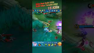 15 Kills Build Miya Tersakit 2024 Miya Best Build mobilelegends buildmiyatersakit miyabestbuild [upl. by Giesecke904]