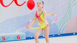 Обруч Дебют Уфа 02062024 спорт leotards top cup гимнастка художественнаягимнастика rg [upl. by Mario]