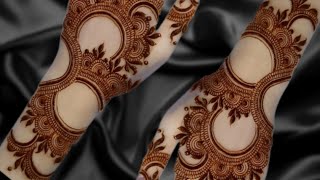 Attractive Back Hand Simple Arabic Mehndi Designs For Begginer ll New Easy Arabic Mehndi Designs [upl. by Aira815]