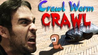 Crawl Worm Crawl  QWOP WORM RAGE [upl. by Alithea688]