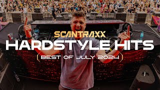 Hardstyle Hits  Best of July 2024 [upl. by Mixam305]