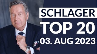 Schlager Charts Top 20  03 August 2023 [upl. by Crane141]