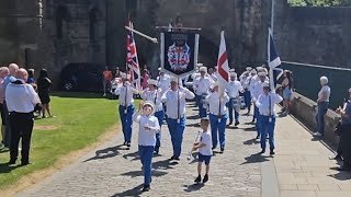 Harthill Loyalists flute band  SAC ABOD June Rally Dunfermline 3rdJune 2023 [upl. by Bertilla]