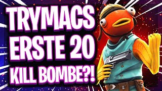 😱💣TRYMACS ERSTE 20 KILL BOMBE  🎯Neuer Killrekord im Solo vs Squad [upl. by Ellmyer]