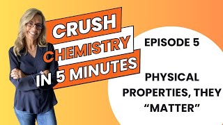 Physical properties quotmatterquot amp Density problems Episode 5 of Crush Chem in 5 minutes [upl. by Brouwer]