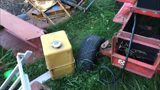 Used Gas Tank Installation Gravely 8162T Rehab Part 7 [upl. by Nagiem]