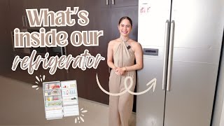 WHAT’S INSIDE OUR REFRIGERATOR  Jessy Mendiola [upl. by Deeann]