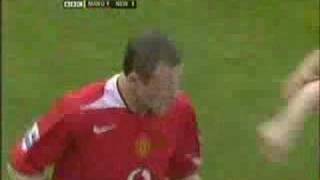 rooney volley against newcastle [upl. by Hacceber]