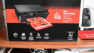 Unboxing impresora HP Deskjet 5525 [upl. by Ocko]