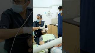 ₹350000 ki Dentist Treatment👨‍⚕️dentist teeth shorts funny treatment dental expensive [upl. by Ellasal]