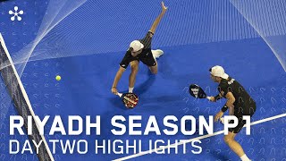 Riyadh Season Premier Padel P1  Highlights day 2 men [upl. by Ettari740]