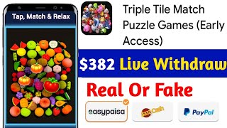 Triple Tile Match Puzzle Games Early Access real or fake [upl. by Eninahs902]