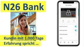 N26 ► Kundin spricht über 1000 Tage Erfahrung [upl. by Angrist]