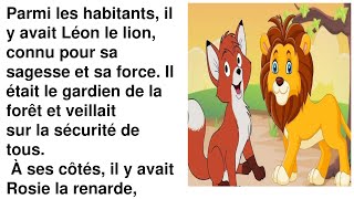 Lecture compréhension  Les animaux de la forêt [upl. by Ennairak]