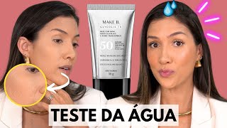 TESTEI a 1ª BASE do MUNDO que REDUZ MANCHAS SOLARES VALE a PENA  RESENHA MAKE B GLYCOLIC TX [upl. by Ilahsiav]