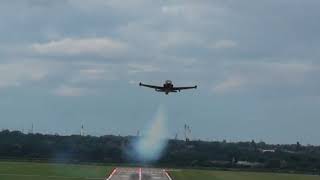 Strike Display departing Hawarden for Rhyl Air Show 2017 [upl. by Puett]