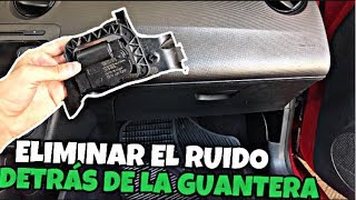 ELIMINAR GOLPETEO O RUIDO EXTRAÑO DETRÁS DE LA GUANTERA  TODOS LOS AUTOS   FALLO EN ACTUADOR [upl. by Aihtela]