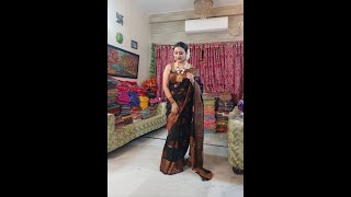 Pashmina silk saree [upl. by Consolata]