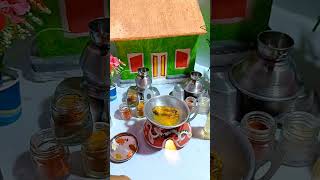 miniature macher chal Recipe। miniature cook। suhani mini kichanmacher chalsuHani mini kichan [upl. by Ynittirb57]