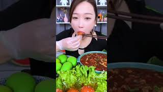 ASMR MUKBHANG EATING CHINESE SPICY FOODasmr eating mukbang foodyummy mukbangfood [upl. by Selima112]