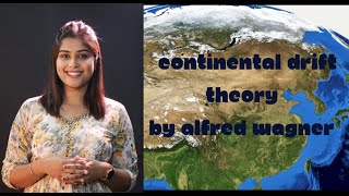 Continental drift theory by Alfred Wagnergeographycontinentaldrifttheorygeographyofindia [upl. by Llehcor]