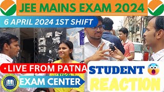 JEE Main 6 April 2024 Shift 1 Review 🔥 JEE Main 2024 6 April Paper Level Weightage Cutoff 📌🔥😱💯 [upl. by Sturrock]