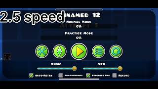 Geometry Dash practice mode song but it keeps speeding up [upl. by Dunstan188]