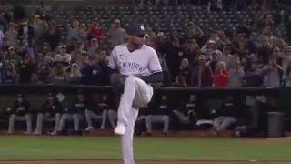 Yankees pitcher Domingo Germán throws perfect game [upl. by Obellia860]