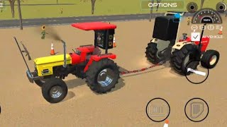 sawaraj vs Jone drear tractor tochan  Indian vehicles simulator games 3dcargamesgaming gameplay [upl. by Pallua]