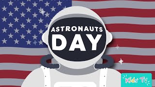 National Astronauts Day  Mini Lesson for Kids  Twinkl Kids Tv [upl. by Aynat]