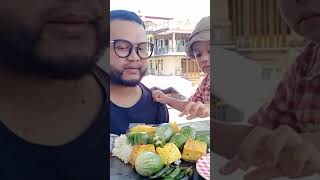 Mukbang telong ungu mukbang koreancuisine makananjalanankorea [upl. by Prager]