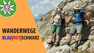 Wandern Wegeschwierigkeiten verstehen  Sicher Bergwandern  Episode 4 [upl. by Ahsimaj]