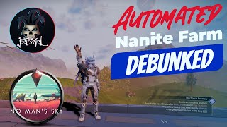 Debunking Automated Nanites nomansky gaming guides [upl. by Lu]