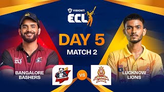 ECL  Match 11  Bangalore Bashers vs Lucknow Lions  Abhishek Malhan vs Anurag Dwivedi [upl. by Stafford809]