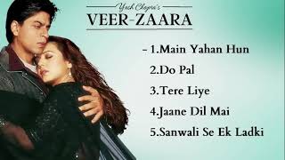 Superhit Movies All Songs  Veer Zaara  Shahrukh Khan  Preity Zinta [upl. by Nitza]