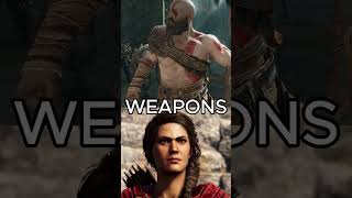 KRATOS VS KASSANDRA assassinscreedodyssey godofwar [upl. by Einner]