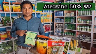 Atrazine 50 WP  मक्का में घास मारने का दवा [upl. by Allevon]