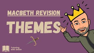 GCSE English Literature Exam Revision Macbeth  Themes [upl. by Folly]