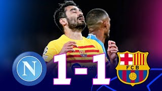 Napoli vs Barcelona 11 Champions League Round of 16 1st Leg  MATCH REVIEW [upl. by Erskine]