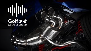 APR MK7 Golf R Catback Sound Demo [upl. by Marris]