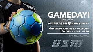 20180114 USM P0102 Önnereds HK vs Halmstad HF 1826 [upl. by Rafaelia]