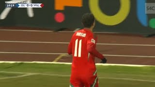 Bennan Johnson Goal Iceland vs Wales 01 Goals and Extended Highlights [upl. by Llertak927]