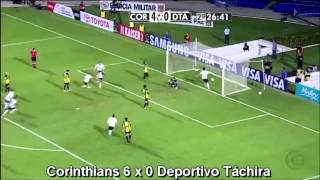 Todos os gols do Corinthians  Libertadores 2012  Narração do Rádio [upl. by Ttayw]